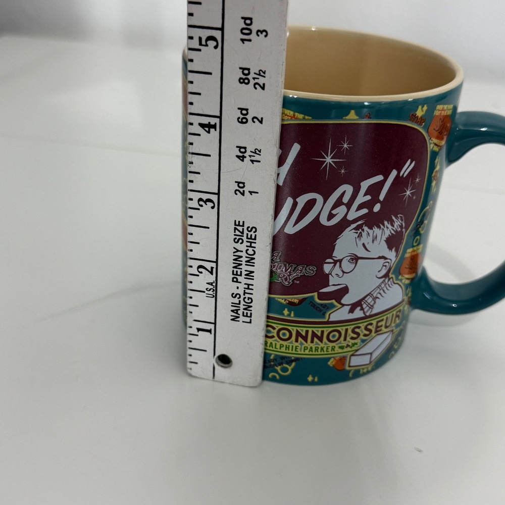 A Christmas Story "Oh Fudge!" Ralphie Parker Soap Connoisseur Ceramic Mug 20oz‎ - Picture 5 of 6